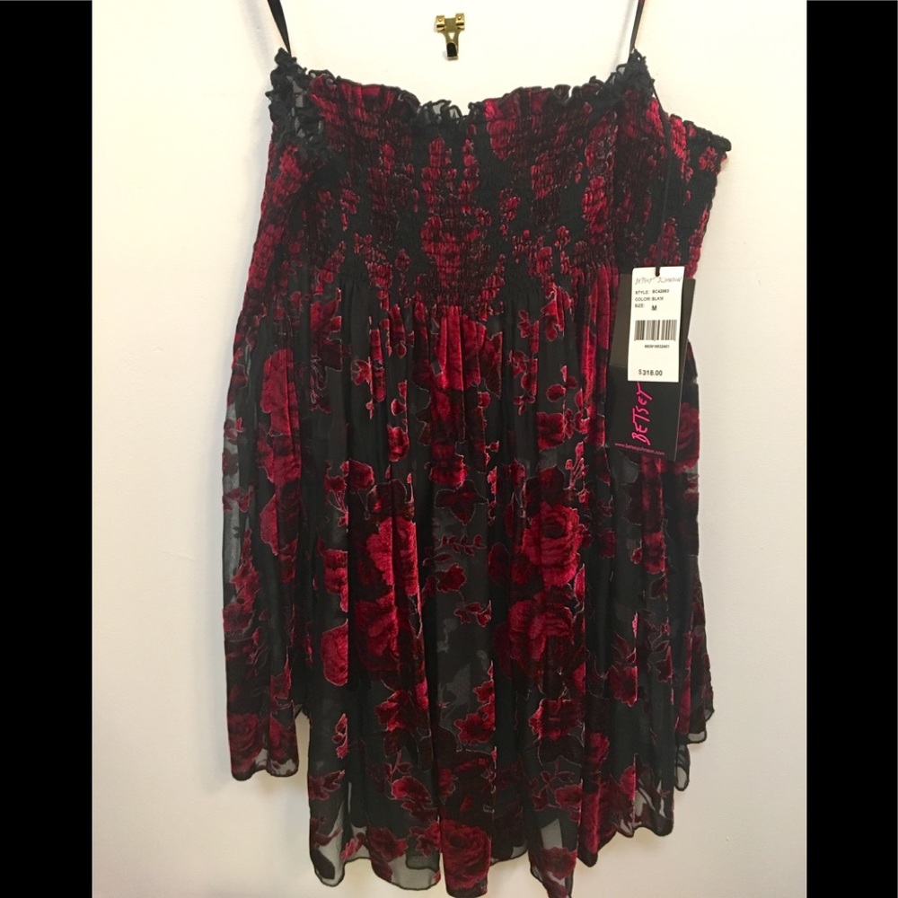 Betsey Johnson Velvet Top